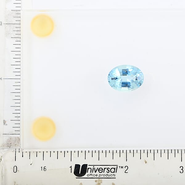 Shop Lc One Of A Kind Certified & Appraised AAAA Santa Maria Aquamarine (Ovl Free Size) 8.16 Ctw