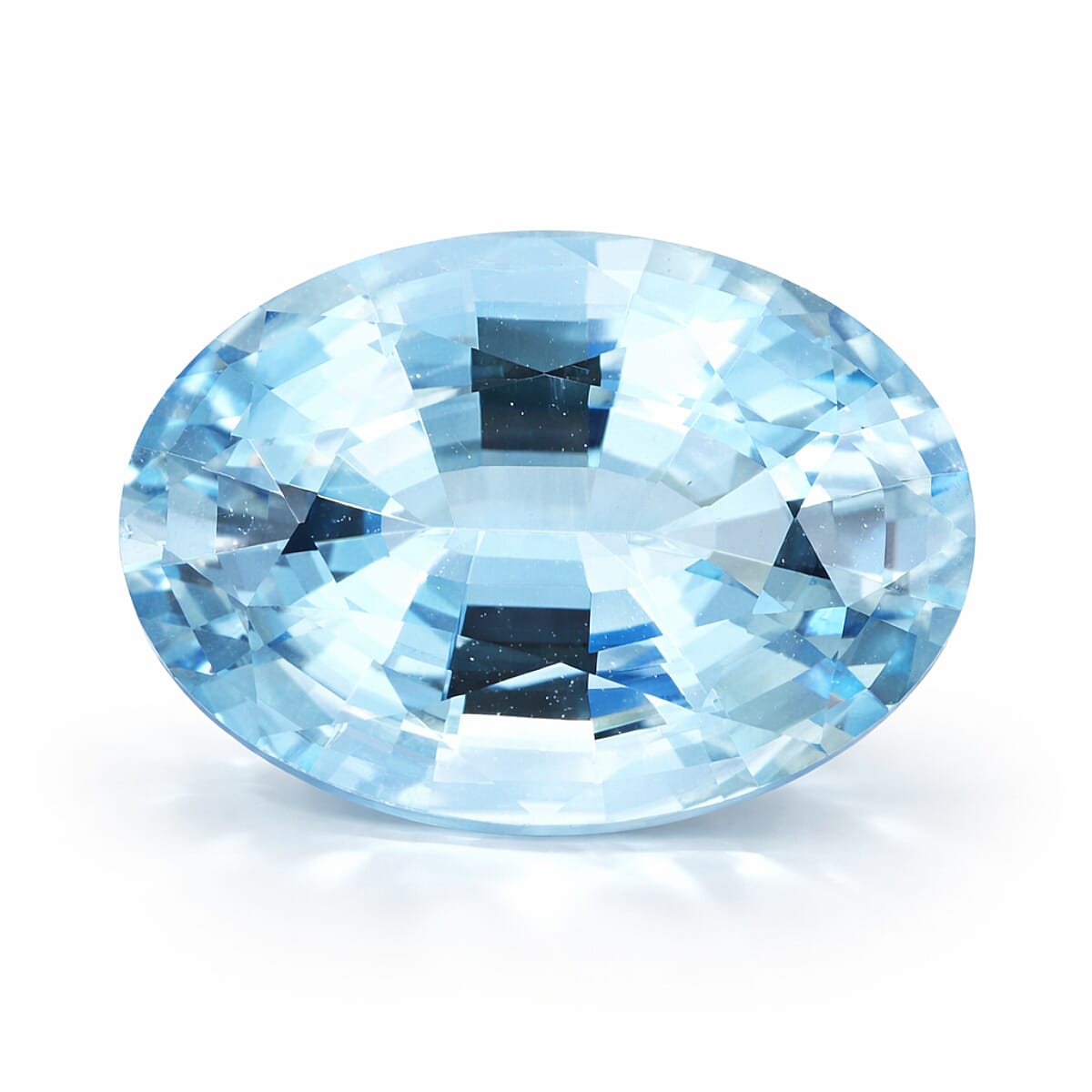 shop lc One Of A Kind Certified & Appraised AAAA Santa Maria Aquamarine (Ovl Free Size) 8.16 ctw