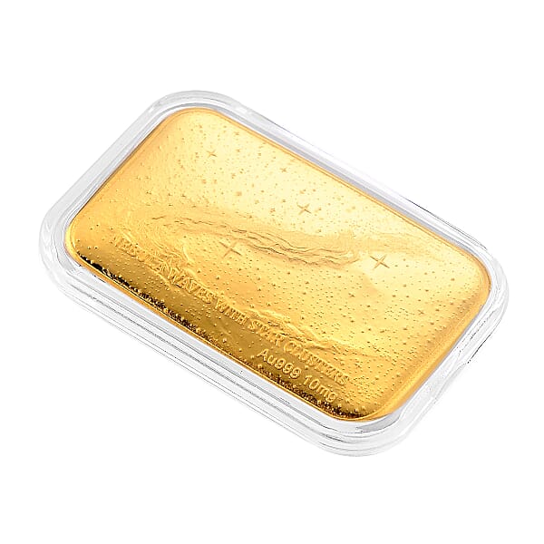 Shop Lc One Time Only 24K Golden Nebula Waves - Born Among The Stars Embossed Sheet 31x45.5mm 10mg