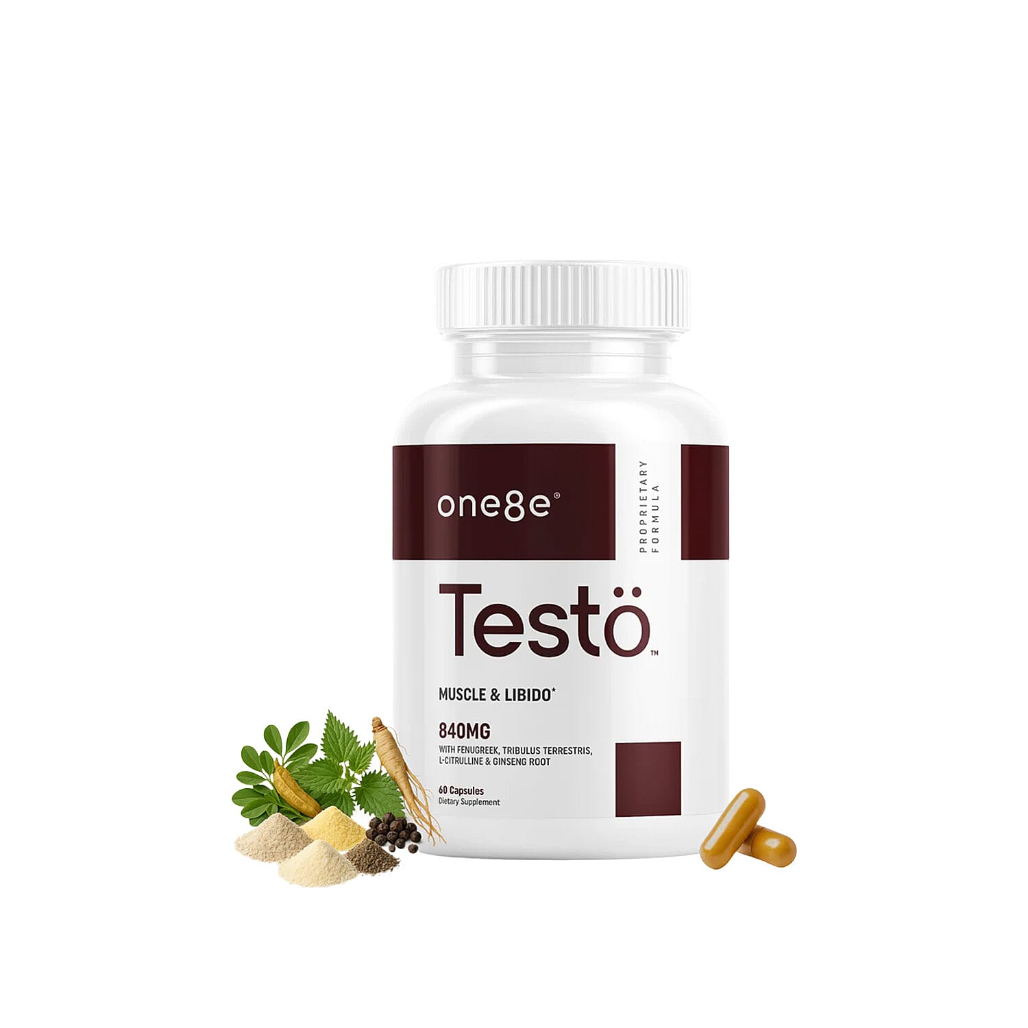 shop lc One8e Testo Muscle & Libido Supplement (60 Capsules) Made in US