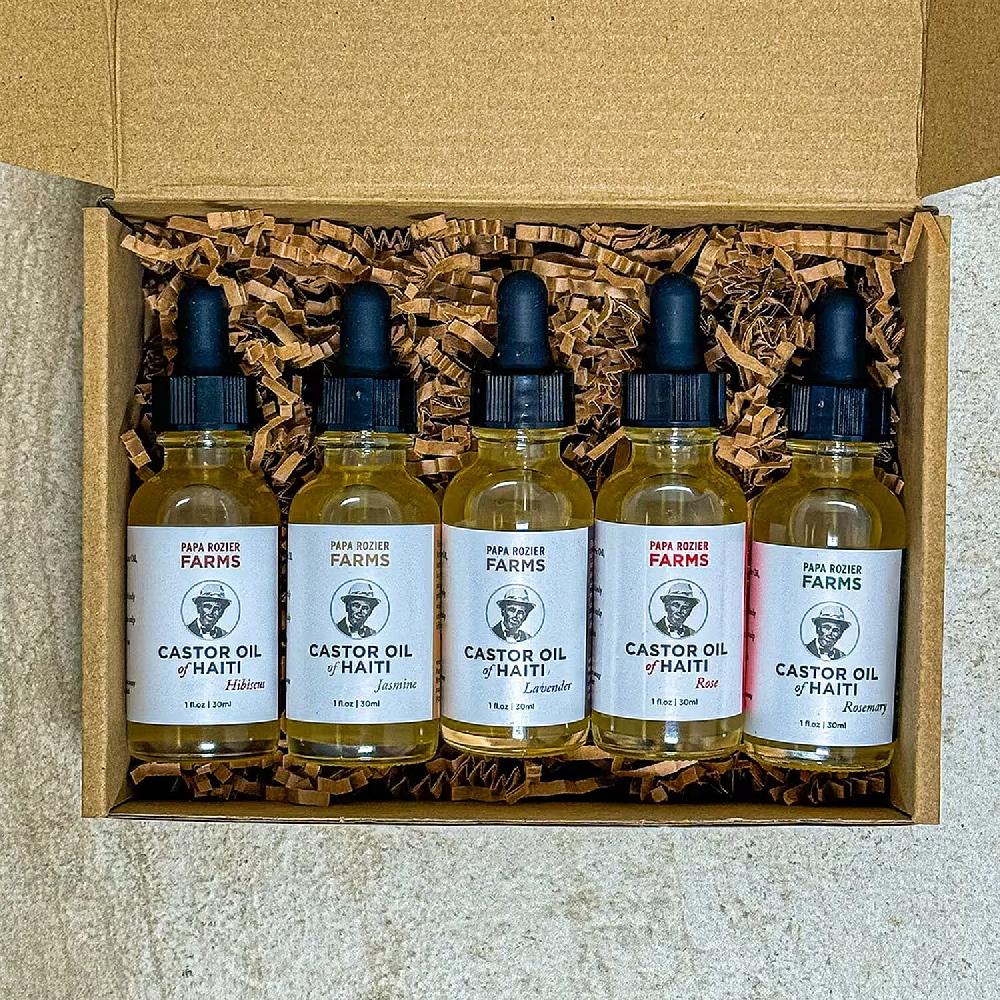 shop lc Papa Rozier Farms Set of 5 Floral Castor Oil Flights (1 oz) shop lc Papa Rozier Farms Set of 5 Floral Castor Oil Flights (1 oz)