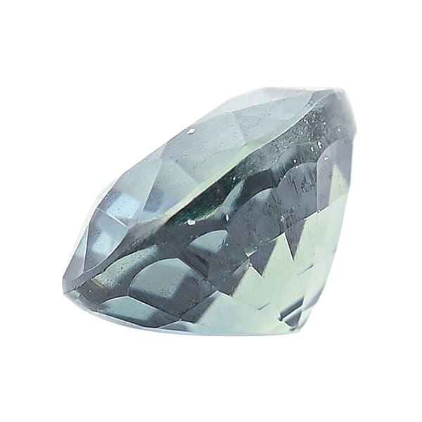 Shop Lc Parti Teal Sapphire (Oval Free Size) 0.70 Ctw