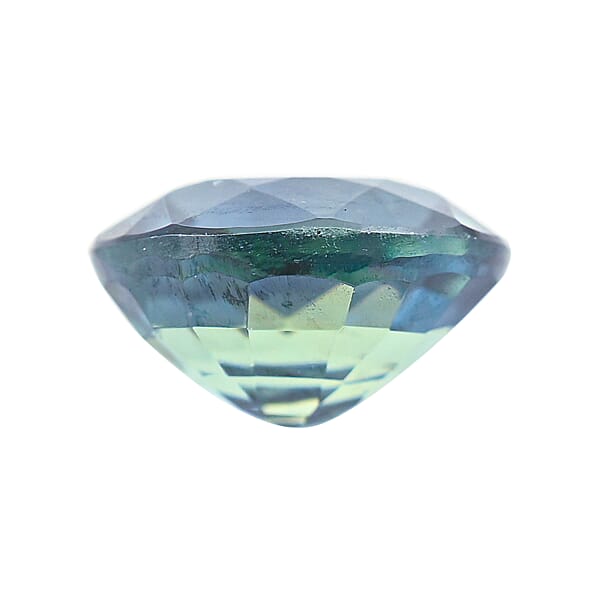 Shop Lc Parti Teal Sapphire (Oval Free Size) 0.70 Ctw