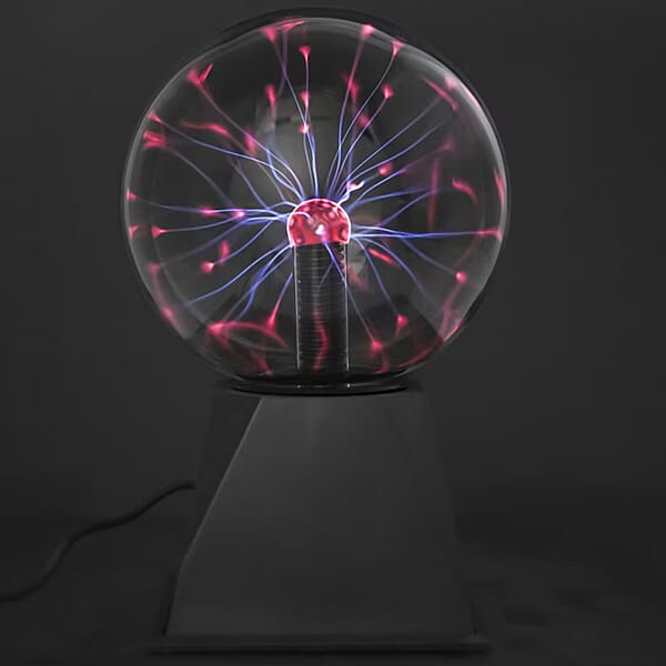 Shop Lc Plasma Ball Light 6 Inches Touch And Sound Activated Lightning