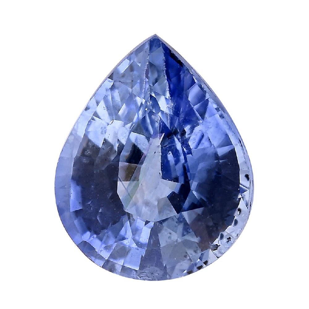 shop lc Premium Ceylon Blue Sapphire (Pear Free Size) 1.00 ctw