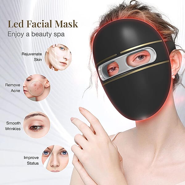 Shop Lc Prospera Penguin 4 LED Light Platinum Therapy Face Mask (90 Day Warranty) FDA Cleared