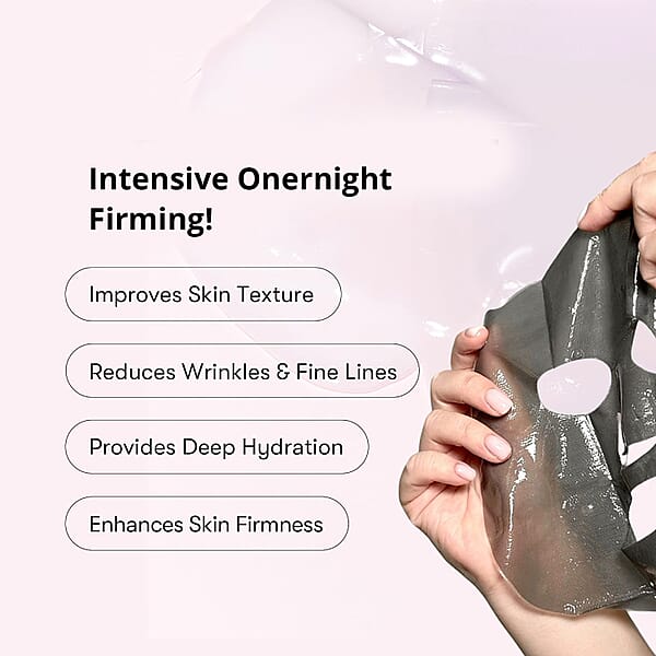 Shop Lc Purederm Set Of 6 Black Food Recipe MG Patent Gel Mask (1pk X6)