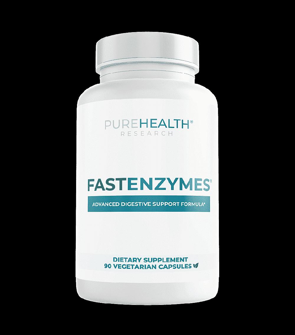 shop lc PureHealth Research Fast Enzymes Dietary Supplement 90 Vegetarian Capsules
