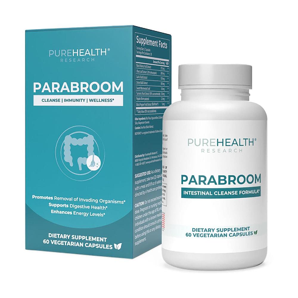 shop lc PureHealth Research Parabroom Dietary Supplement 60 Vegetarian Capsules