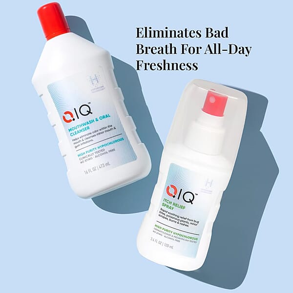 Shop Lc QIQ Mouthwash & Oral Cleanser (16oz) With Itch Relief Spray (3.4oz)