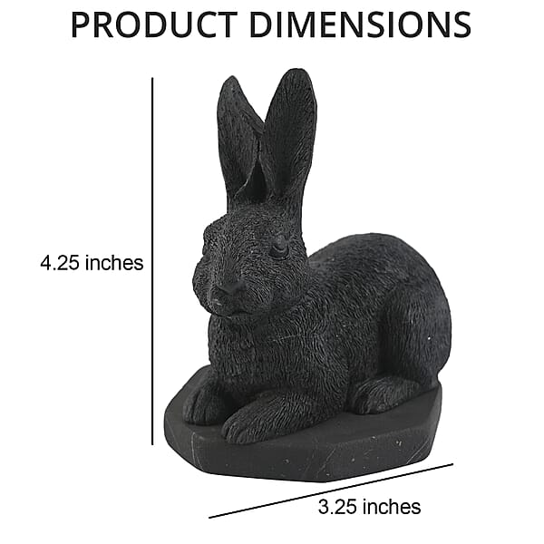 Shop Lc Rabbit Shungite Figurine Home Decor Figurine Decorative Figurine Living Room Decor