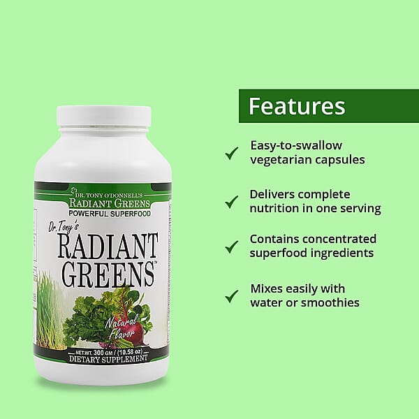 Shop Lc Radiant Greens Dr. Tonys Natural Flavor Dietary Supplement 10.58oz