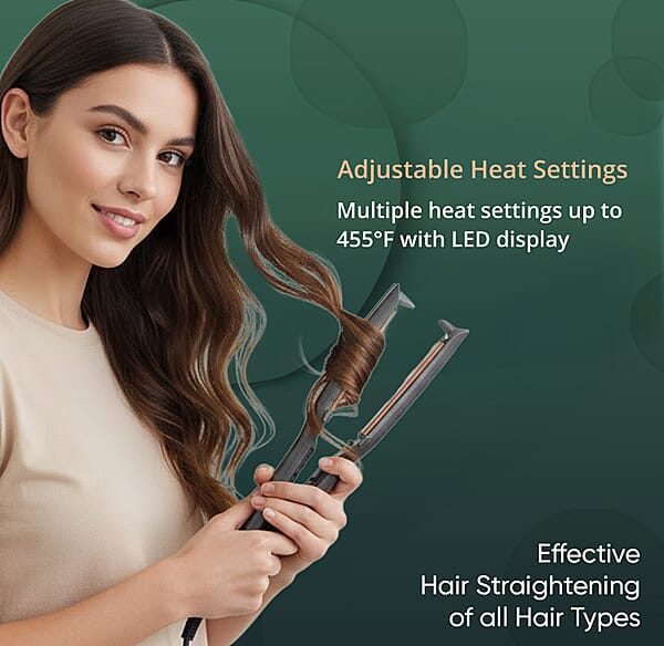 Shop Lc Revlon Double Straight Copper Ceramic Dual Plate Straightener