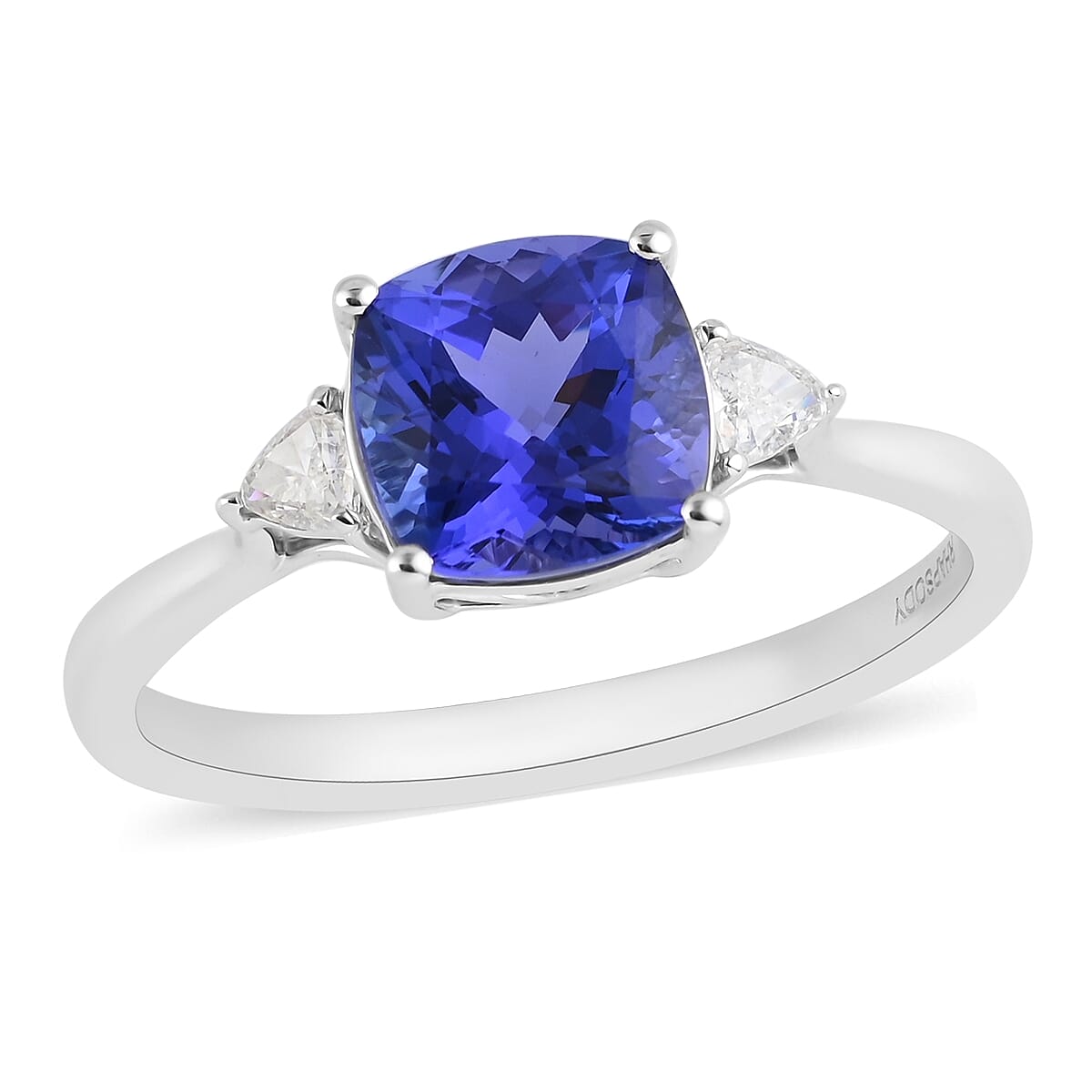 shop lc Rhapsody 950 Platinum AAAA Tanzanite Diamond (E-F VS) (0.20 cts) Ring (4.25 g) 3.00 ctw (Del. in 10-15 Days)