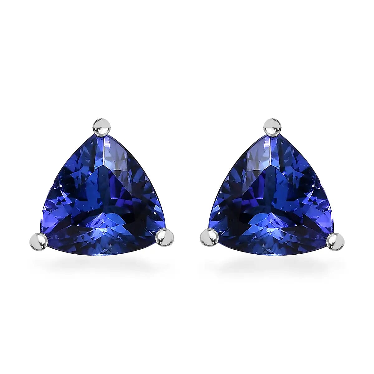 shop lc Rhapsody AAAA Tanzanite 2.70 ctw Stud Earrings in 950 Platinum