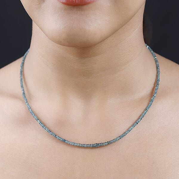 Shop Lc Rhapsody Certified & Appraised AAAA Alexandrite Beaded Graduated Necklace 950 Platinum Necklace 18-20 Inch Necklace 26.00 Ctw