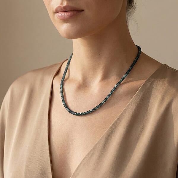 Shop Lc Rhapsody Certified & Appraised AAAA Alexandrite Beaded Graduated Necklace 950 Platinum Necklace 18-20 Inch Necklace 26.00 Ctw