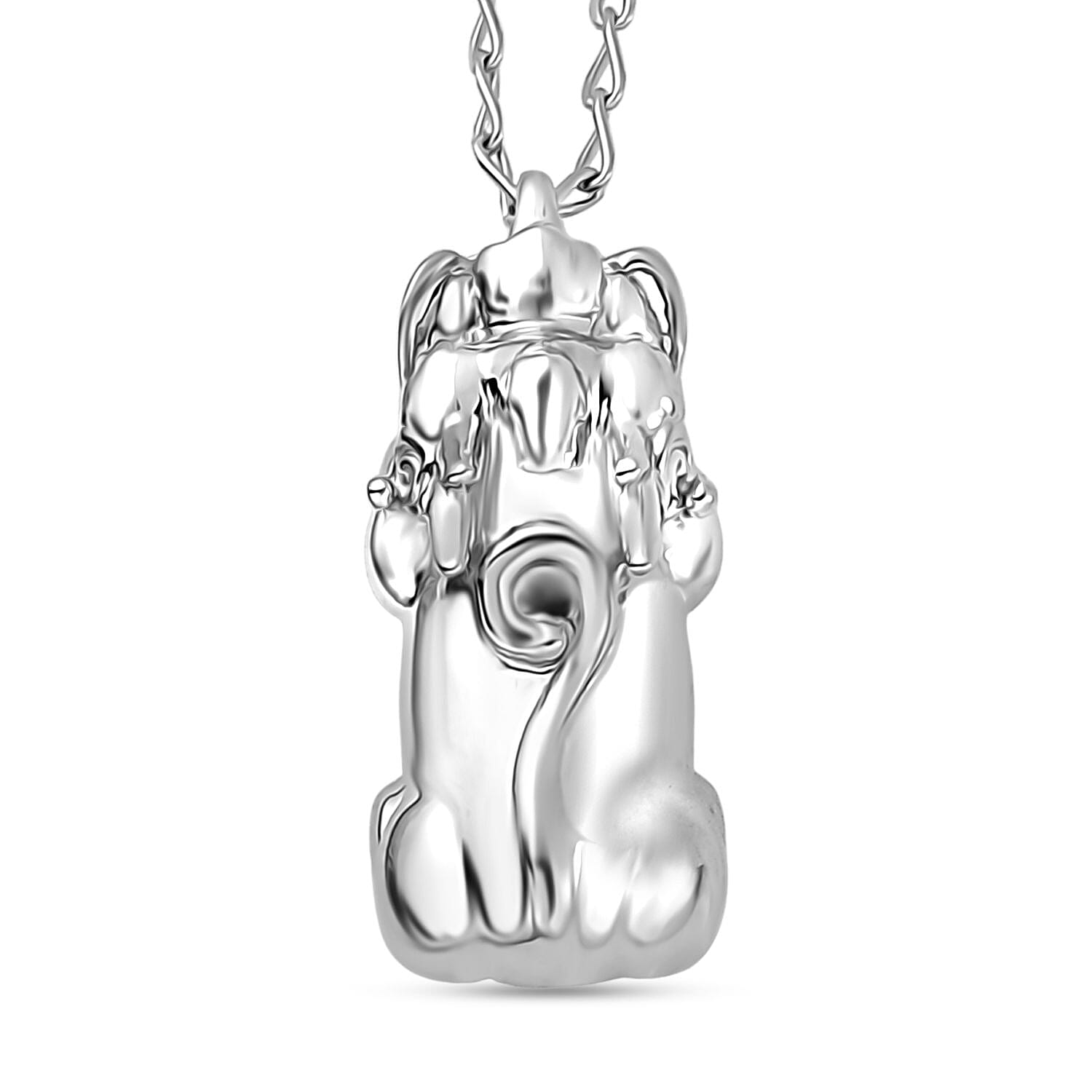 shop lc Rhapsody Pixiu Pendant Necklace in 950 099.99Platinum 5.80 Grams 20 Inches