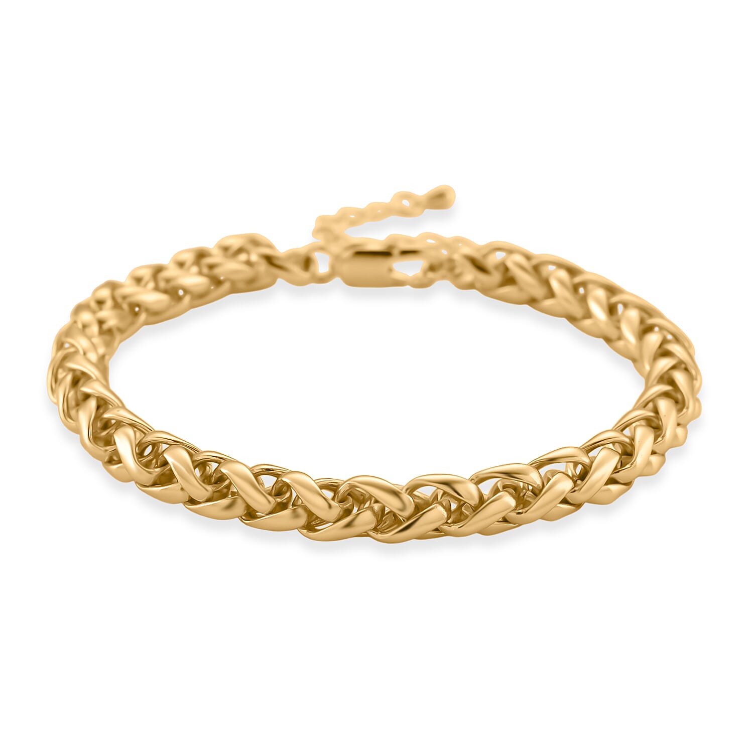 shop lc Rope Chain Bracelet in Goldtone (7.5-9.5In) (8.25 In)