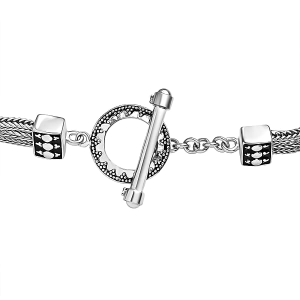 Shop Lc Sajen Silver Grey Moonstone And Multi Gemstone 12.70 Ctw Bracelet In 18K Vermeil YG And Rhodium Over Sterling Silver (7.25 In)