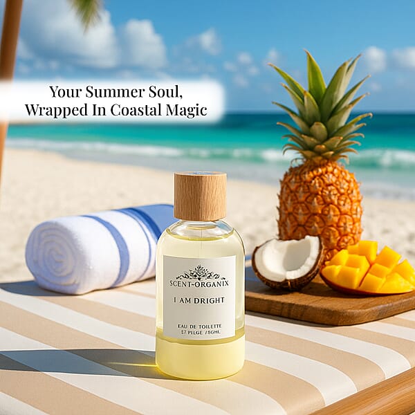 Shop Lc Scent Organix I Am Bright EDT Infused With Lemon Essential Oil (1.7oz)