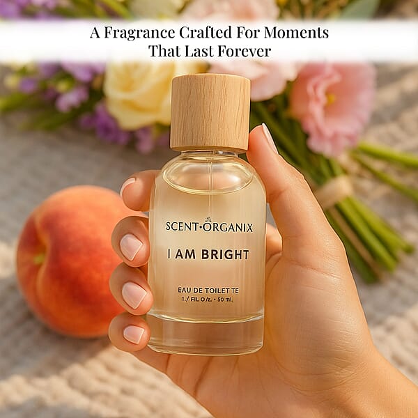Shop Lc Scent Organix I Am Bright EDT Infused With Lemon Essential Oil (1.7oz)