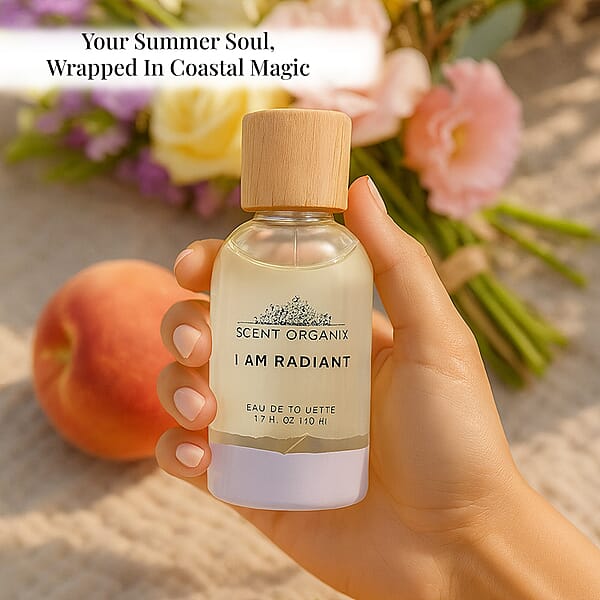 Shop Lc Scent Organix I Am Radiant EDT Infused With Jasmine Essential Oil (1.7oz)