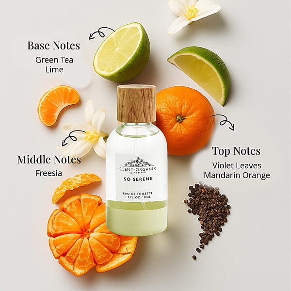 Shop Lc Scent Organix So Serene EDT Infused With Mandarin Essential Oil (1.7oz)