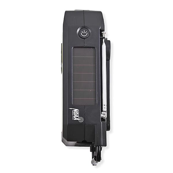 Shop Lc Secure NOAA Weather Band AM/FM - Flashlight Solar Crank Phone Charger And USB