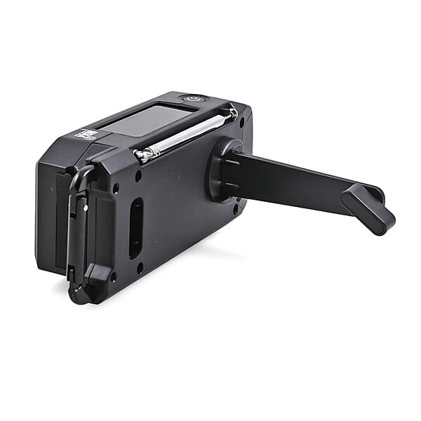 Shop Lc Secure NOAA Weather Band AM/FM - Flashlight Solar Crank Phone Charger And USB