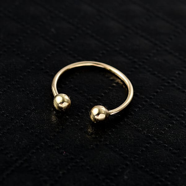 Shop Lc Septum Ear Cuff In 10K Yellow Gold 0.50 Grams