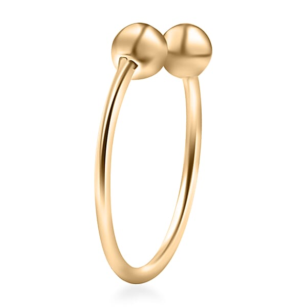 Shop Lc Septum Ear Cuff In 10K Yellow Gold 0.50 Grams