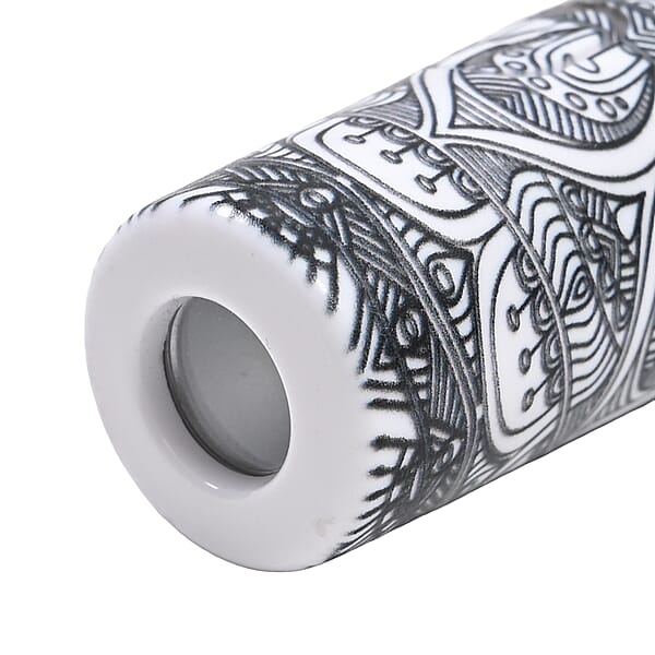 Shop Lc Set Of 2 Solid Oval And Tribal Pattern Lipstick Shape Personal Safety Siren Alarm Key Chain