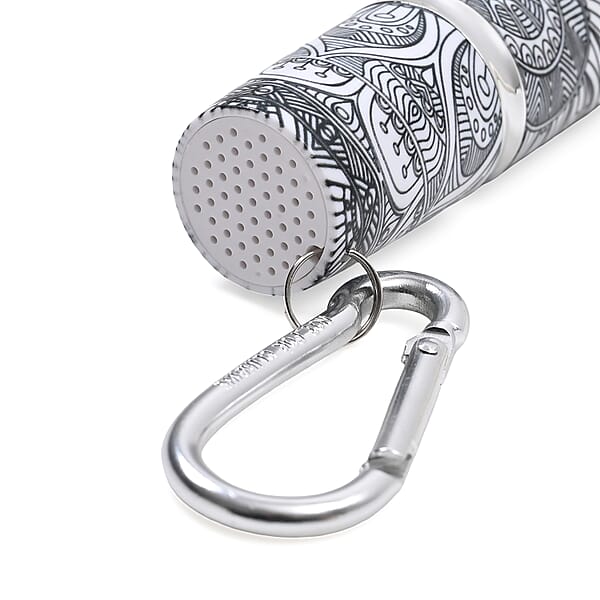 Shop Lc Set Of 2 Solid Oval And Tribal Pattern Lipstick Shape Personal Safety Siren Alarm Key Chain