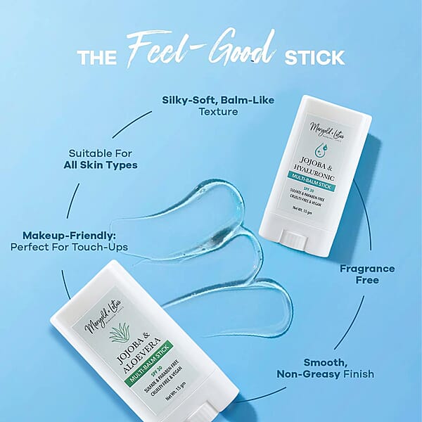 Shop Lc Set Of 3 Sunscreen Stick With SPF 30 - Jojoba Oil Aloevera And Halyuronic Acid