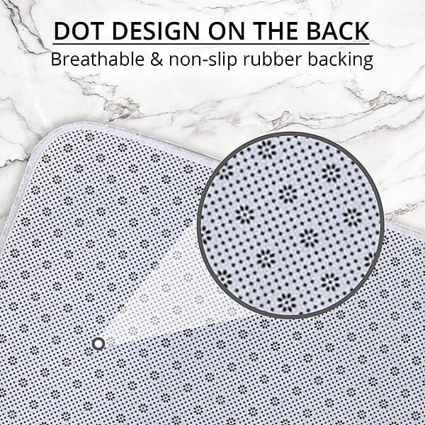 Shop Lc Set Of 4 Green Pineapple Pattern Bathroom 100% Polyester Shower Curtain Floor Mat Toilet Cover Toilet Mat