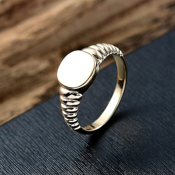 Shop Lc 10K Yellow Gold Fancy Ring Gold Wt. 5 G