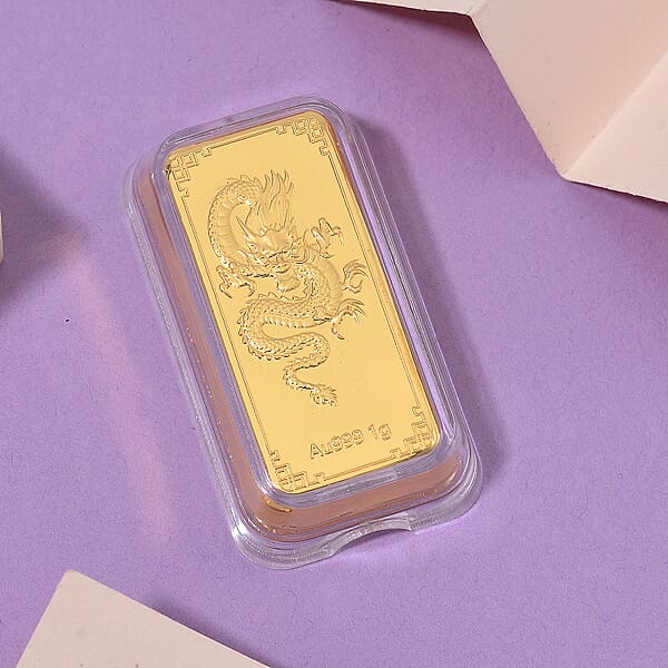 Shop Lc 24K Golden Asian Dragon Emboss Sheet 1g