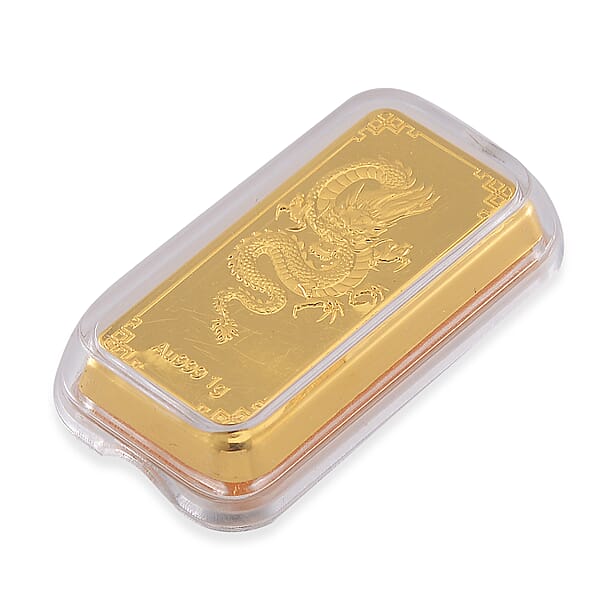 Shop Lc 24K Golden Asian Dragon Emboss Sheet 1g