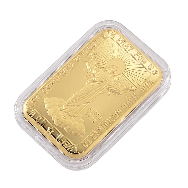 Shop Lc 24K Golden Mother Mary Emboss Sheet 10mg