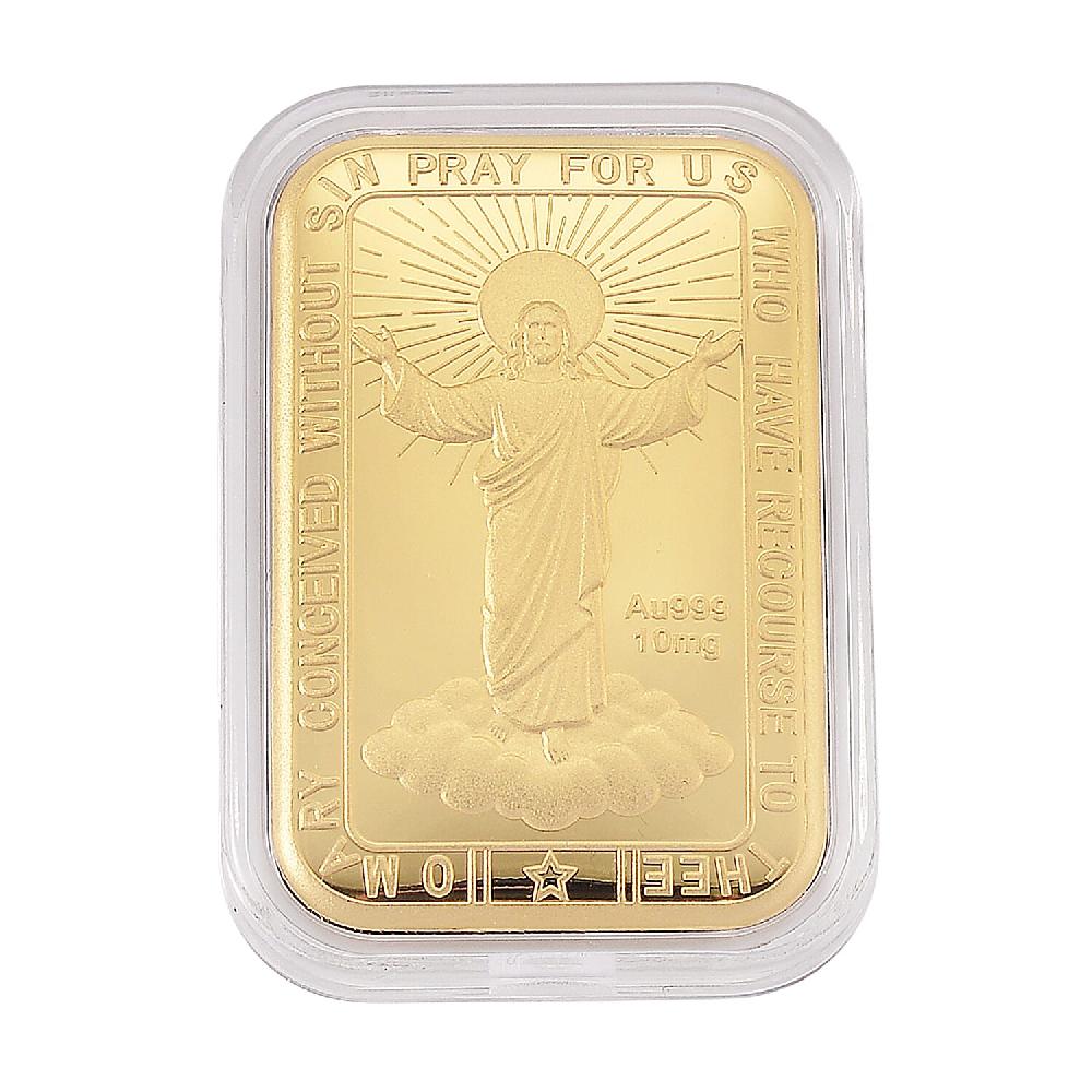 shop lc 24K Golden Mother Mary Emboss Sheet 10mg
