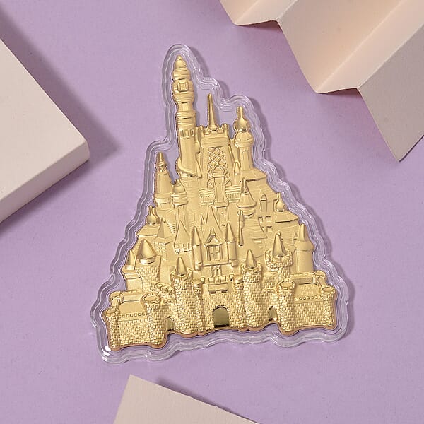 Shop Lc 24K Golden Royal Castle Emboss Sheet 10mg