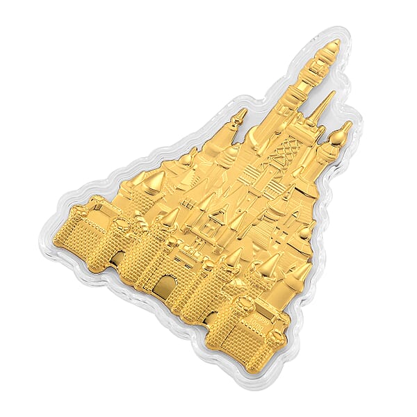 Shop Lc 24K Golden Royal Castle Emboss Sheet 10mg