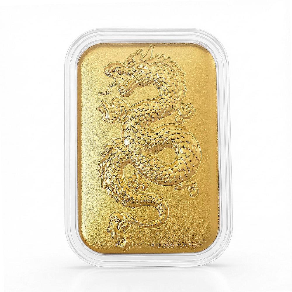 shop lc 24K Yellow Gold Dragon Embossed Sheet 10mg