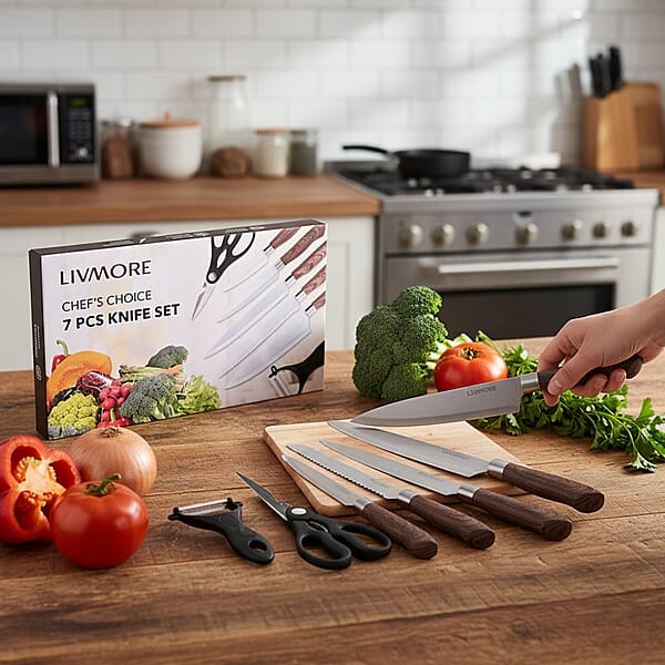 Shop Lc 7-Piece Kitchen Knife Set