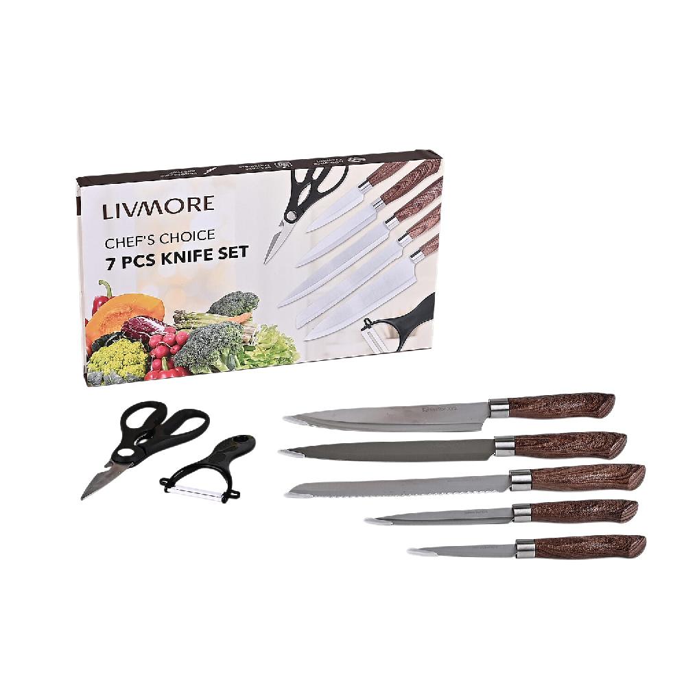 shop lc 7-Piece Kitchen Knife Set