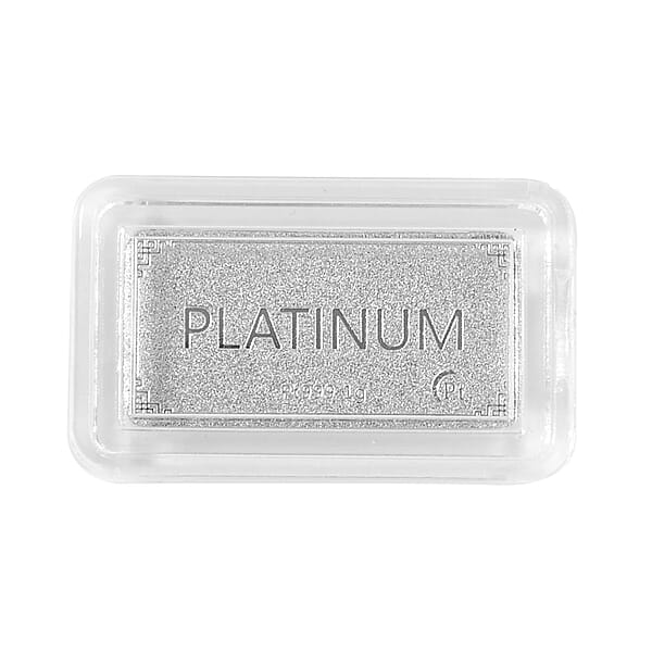 Shop Lc 999 Platinum Bar 10x20x0.23mm 1 Grams