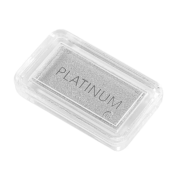 Shop Lc 999 Platinum Bar 10x20x0.23mm 1 Grams