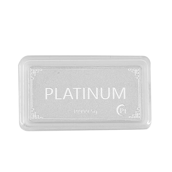 Shop Lc 999 Platinum Bar 15x30x0.51mm 5 Grams