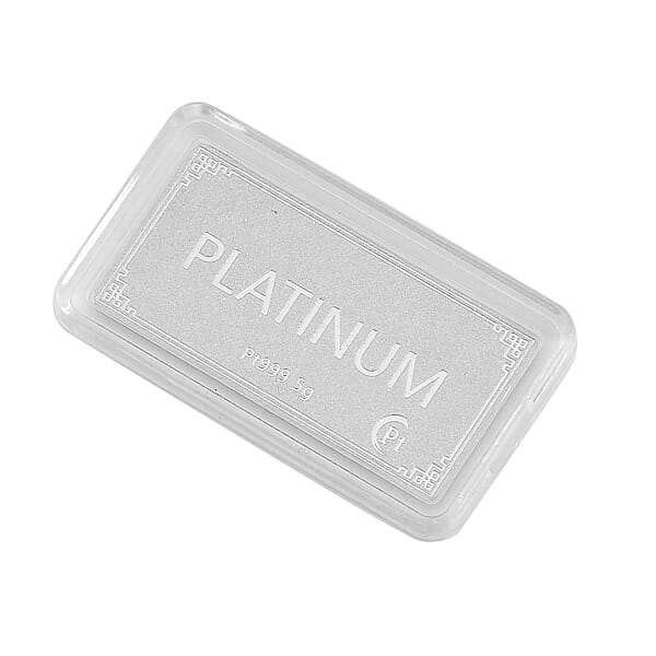 Shop Lc 999 Platinum Bar 15x30x0.51mm 5 Grams